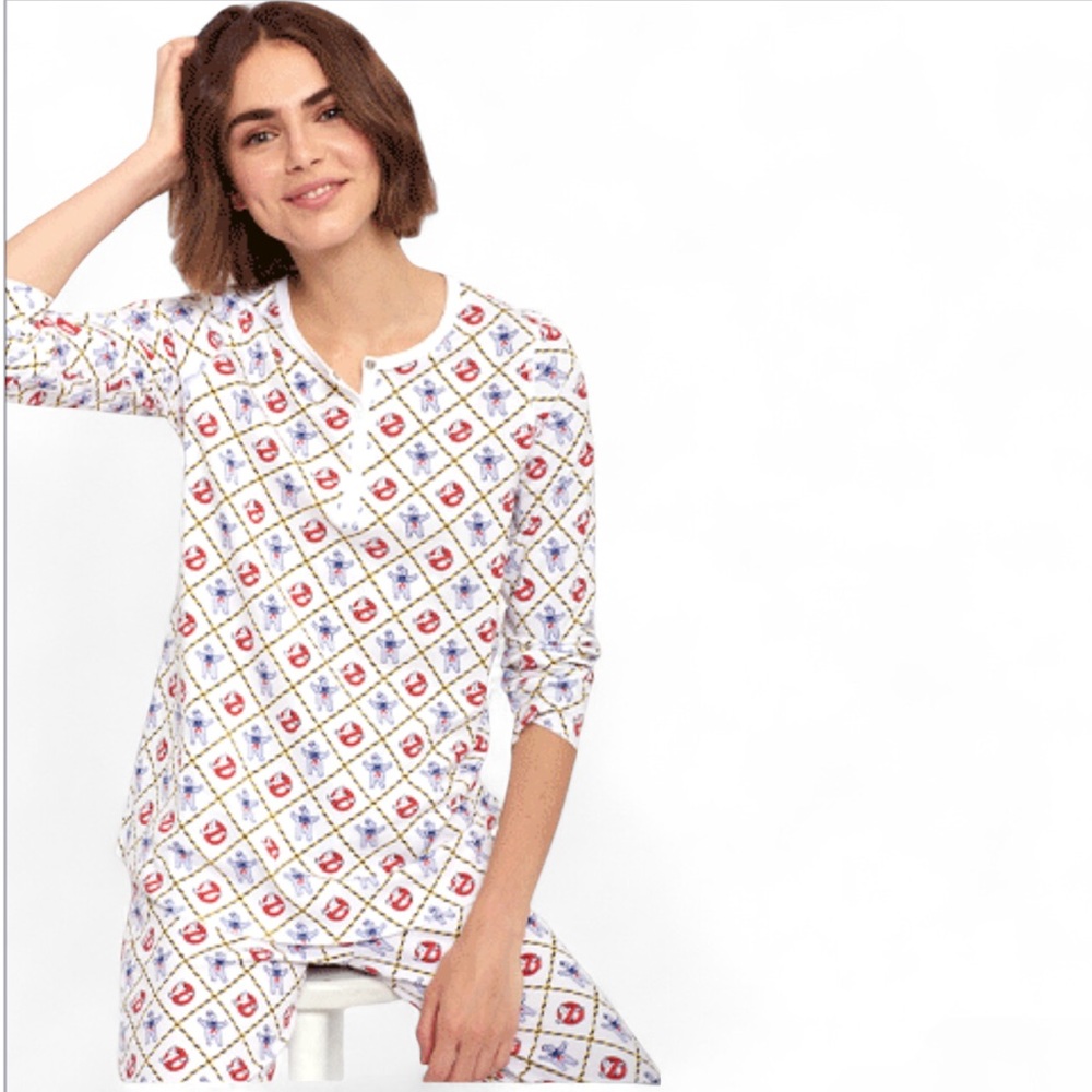 Roller Rabbit Ghostbusters Pajama Top